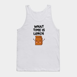 What Time Is Lunch? Tank Top